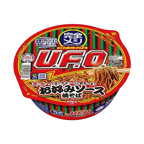  日清食品 日清 焼きそば 濃い濃いお好みソース焼そば 12食 たんぱく質 PFCバランス 食物繊維