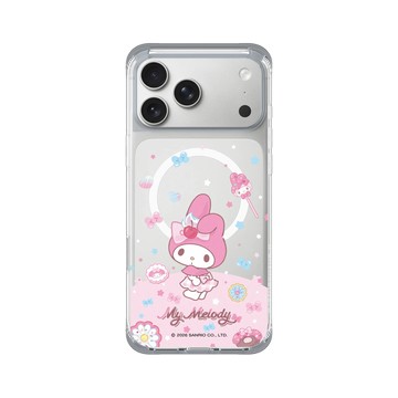iPhone 17 Pro Max ClearX (MagSafe 兼容) 霜透灰 - 三麗鷗-美樂蒂 My Melody - 甜心世界