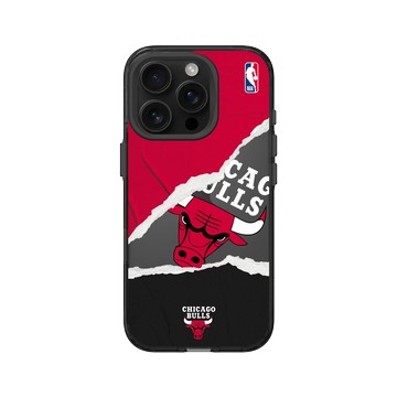 iPhone 16 Pro Clear (相機按鈕) 酷墨灰 - NBA - 熱血系列-芝加哥公牛 Chicago Bulls - Sweat and Tears