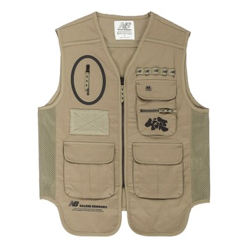 New Balance x Salehe Bembury Yurt Utility Vest 'Khaki'