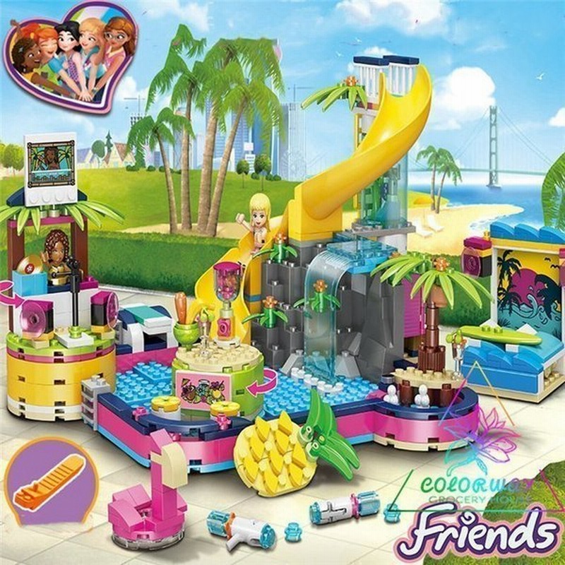 Lego レゴ互換品 ブロック レゴ フレンズ プールパーティー 知育 組み立て おもちゃ 子供 女の子 遊び 6歳 7歳 8歳 9歳 10歳 誕生日 新年 クリスマス プレゼント 通販 Lineポイント最大0 5 Get Lineショッピング