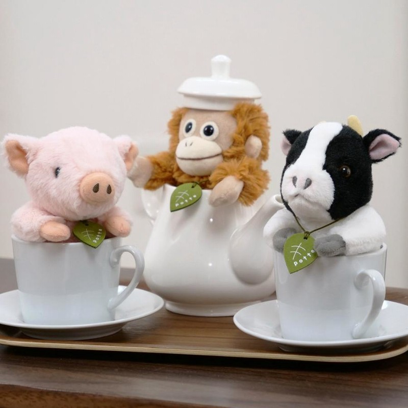 ♡超希少♡オラウータンぬいぐるみ　鳴くヌイグルミLサイズ♡日本製品ヴィンテージ★ ぬいぐるみ potte オランウータン （ ヌイグルミ 動物 雑貨