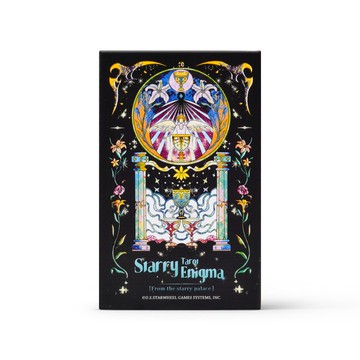 星輝秘語塔羅 宇宙幻想塔羅牌全息黑邊典藏版與鐵盒版附指南