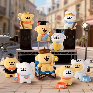 【Toyzeroplus】Maltese 線條小狗 - 人生劇場系列 (盲盒)