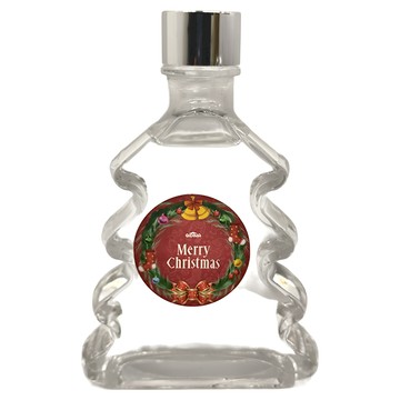 QiMart MIT聖誕樹造型香氛珪藻土擴香瓶 Set  白麝香  200ml  1瓶