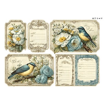 【10月新作】20-103-0210 裁切紙・拼貼素材