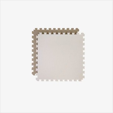 Pato Pato 馬卡龍3cm雙色地墊(4入組)-奶油&摩卡(60x60x3cm)★愛兒麗婦幼用品★