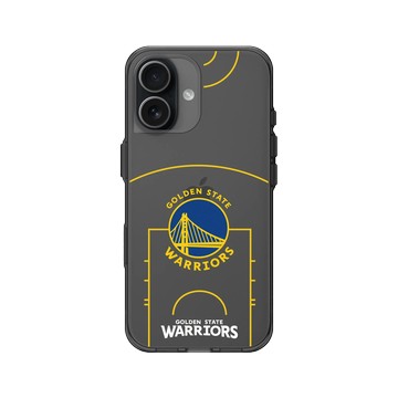 iPhone 17 Clear (相機按鈕) 酷墨灰 - NBA - 球場系列-金州勇士 Golden State Warriors - Court