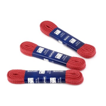 【SAPHIR莎菲爾】圓形3mm休閒款鞋帶-90公分(5-6對孔)Thin black