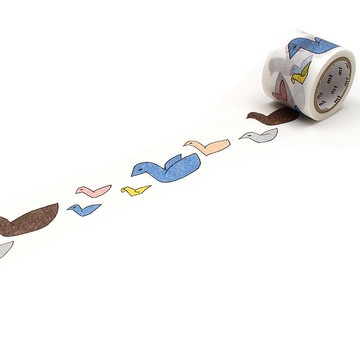 mt x minä perhonen 和紙膠帶 / Follow 鳥兒 (MTMINA43)