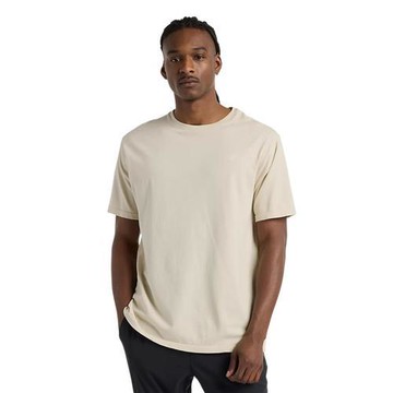 New Balance 短袖上衣 男裝 透氣 排汗 杏 MT51002TWF