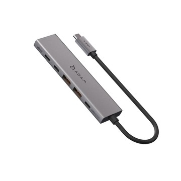 【亞果元素】Hub DE06 USB-C 6合一多功能集線器