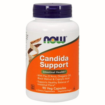 Candida Support 90 Vcaps by Now Foods