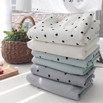 酶洗水洗棉 DIY手工布料 進口布料 水玉純色系列 DD316