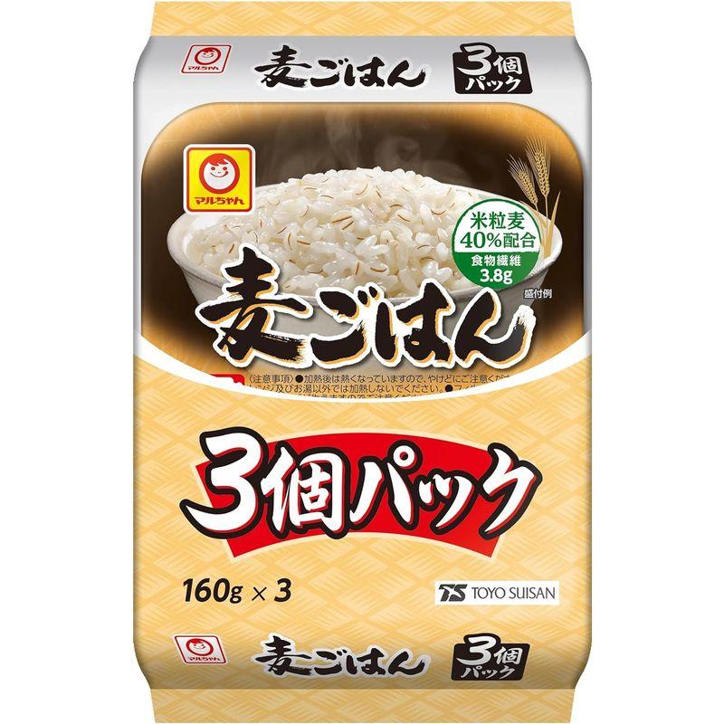 マルちゃん 麦ごはん 3個パック 160g×3パック×8個