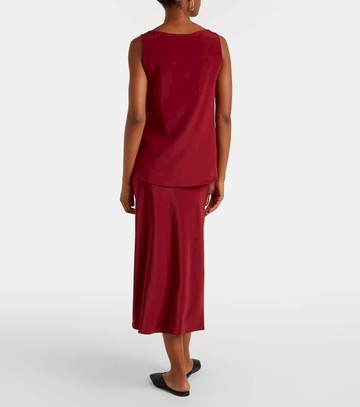 Max Mara Pecora silk-blend top