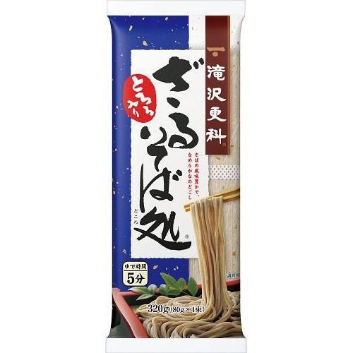 滝沢食品 滝沢更科 ざるそば処 320g