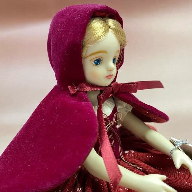 期間限定特別価格 若月まり子人形作品 赤ずきんちゃん キャラクターシリーズ 人形