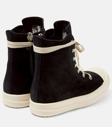 Rick Owens Sneaks high-top canvas sneakers