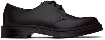 Dr. Martens 黑色 1461 Mono 德比鞋