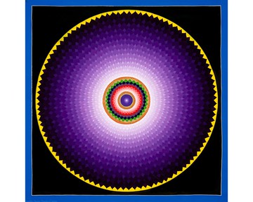 神秘蓮花曼荼羅 純潔與和平的能量