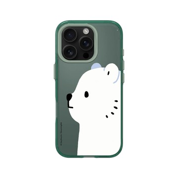 iPhone 16 Pro Clear 憂墨綠 - 白白日記 Darylhochi - 側面