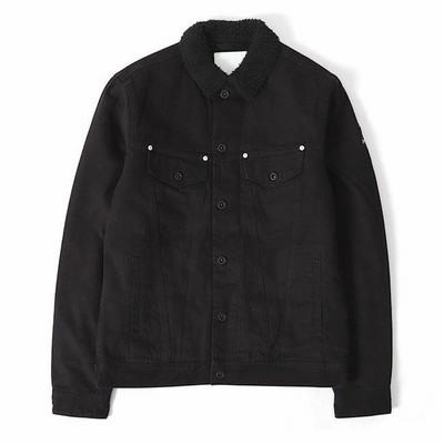 DENHAM デンハム ボア デニムジャケット 01-19-08-20-009 黒 G