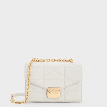 Blanche 釦環斜背包