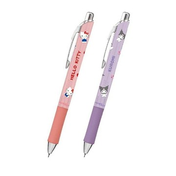 小禮堂 Sanrio 三麗鷗 Energel 自動鉛筆 0.5mm (動作款) Kitty 酷洛米