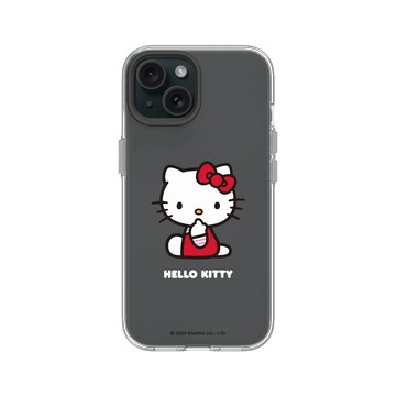 iPhone 15 Clear 透明 - 三麗鷗-Hello Kitty - Shh...