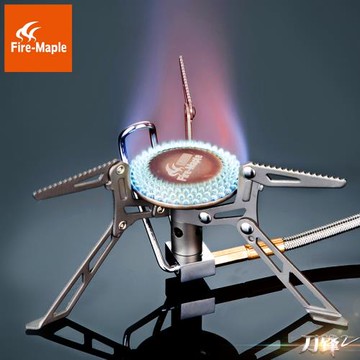 火楓刀鋒2鈦分體野營氣爐 FMS-117T火山帶預熱管高海拔輕量化爐頭
