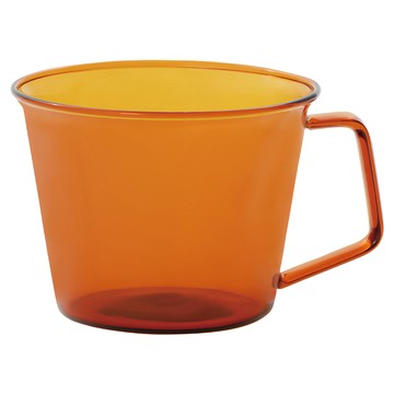 KINTO Cast Amber玻璃馬克杯 220ml  琥珀色  1個