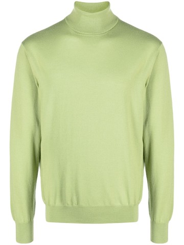 Fileria - roll-neck virgin-wool jumper - unisex - Virgin Wool - 52 - Green