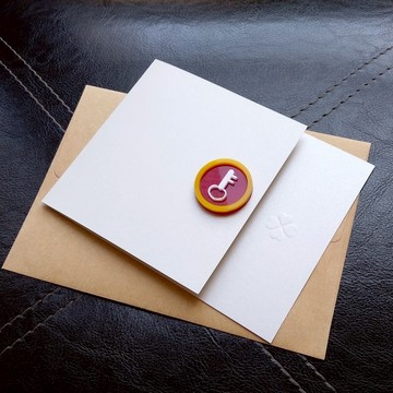 【鑰匙之門】紅包 友誼卡 情人卡 感謝卡 送禮卡