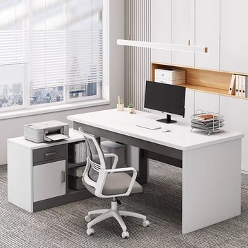 免運/速發 公司貨 開立發票 辦公桌椅組合電腦桌辦公室職員工位財務簡約現代屏風卡座桌子 支持安裝 快速出貨