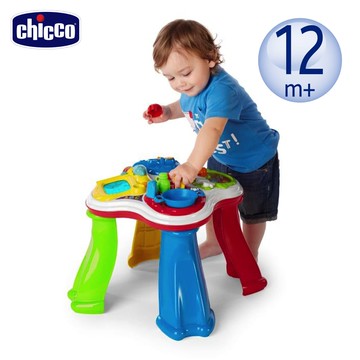 Chicco-四合一語言學習遊戲桌(英/義)