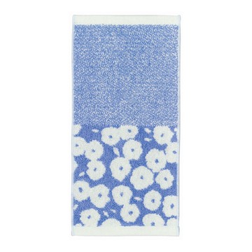 日本Prairie Dog｜今治吸水速乾長方巾-藍色小花