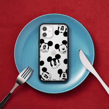 Mod NX邊框背蓋手機殼∣迪士尼-米奇系列/黑標款-米奇的有趣表情