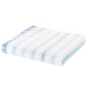 imabari towel 今治毛巾 小花毛巾 100%純棉 34 x 80cm  蝴蝶藍  1條