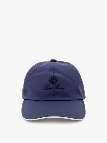 Peaked cotton hat - LORO PIANA - gender_Man