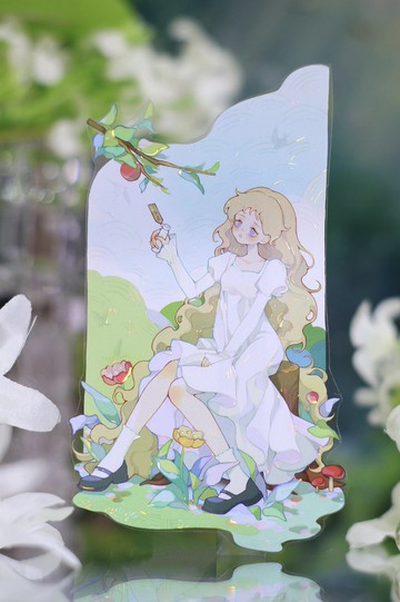 紅桃嘆息 紅皇后與白玫瑰 PET 和紙膠帶 貝殼光 10米卷 台灣製