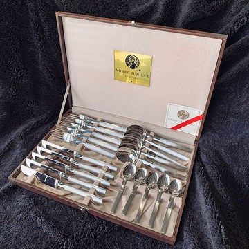 Nobel Design Cutlery Set 諾貝爾獎創立90週年不鏽鋼紀念餐具組