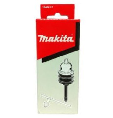 MAKITA 牧田 四溝電鑽夾頭組 194041-7 4分 四溝轉夾頭 四溝柄接桿 附板手 四分