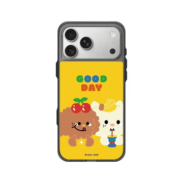 iPhone 17 Pro Max Clear (相機按鈕) 酷墨灰 - Carol Meat 卡肉 - 來一杯狗汁！