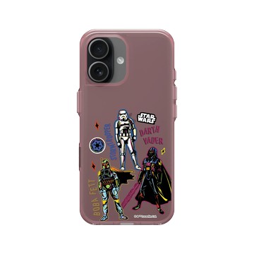 iPhone 17 Clear (相機按鈕) 晶醺玫 - 迪士尼-星際大戰 Star Wars - 星際大戰 – 黑暗勢力貼紙