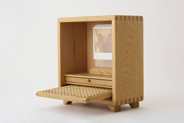 003_kin 白橡木寵物紀念線香盒子