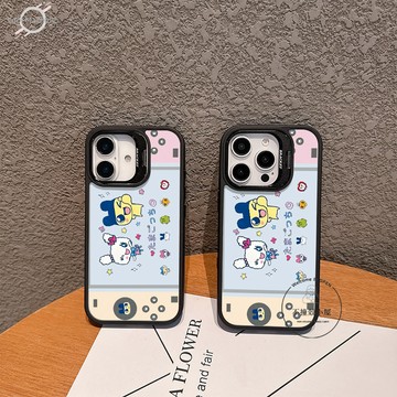 拓麻歌子遊戲機磁吸殼合金鏡頭隱形支架適用蘋果 iPhone17 16 15 14 13 12 11 手機殼 送鏡頭貼