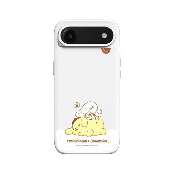 iPhone Air SolidX 白 - 三麗鷗-布丁狗＆大耳狗綜合圖 Mix Characters - 慵懶系列-午後時光