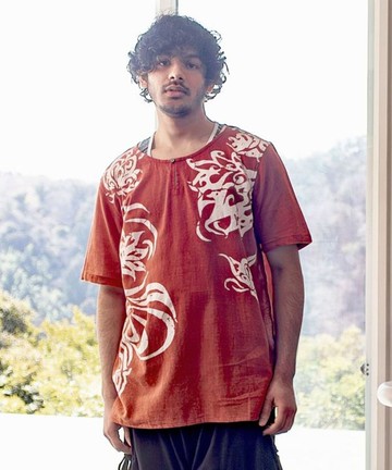 【熱門預購】豐富圖騰曼陀羅生命力透氣印度棉T恤(12色) IDS-3230