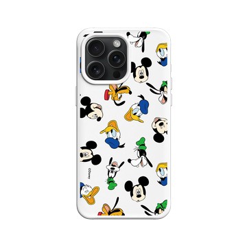 iPhone 15 Pro Max SolidX 白 - 迪士尼-米奇 Mickey - Sticker-米奇與他的朋友
